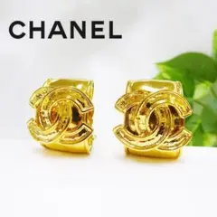 【レア美品】CHANEL シャネル ココマーク イヤリング ヴィンテージ