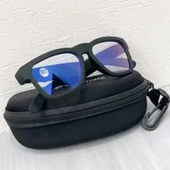スマートメガネ 安全メガネ Bluetoothスピーカー付き　ブルーライトレンズ