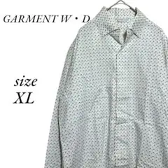 美品 GARMENT W·D 総柄シャツ XL ユニセックス