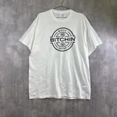 FloydFest24 BITCHIN’ 両面プリントバンドTシャツ/ホワイト