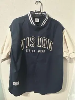 VISION ストリートウェア 半袖シャツ ネイビー