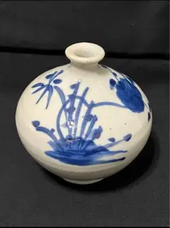古伊万里 花柄 染付 油壺 [B31512] m28547001677_1.jpg?1746247271
