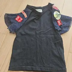 GOTOHOLLYWOOD レース袖Tシャツ
