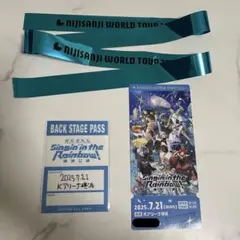 にじさんじ ワールドツアー 横浜 入場特典+メモリアルチケット+銀テープセット