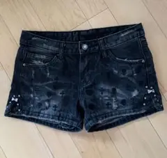デニムショートパンツ
