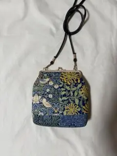 がま口ポーチ