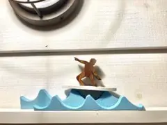 サーフ　オブジェ　ウェーブ　wave 波　海　サーフ雑貨　インテリア　モビール