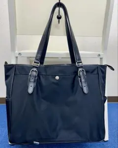 ⭐︎ace.（エース）ナイロンメンズトートバッグ ブラック 中古美品⭐︎