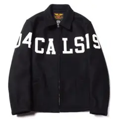 CALEE ウールメルトンスポーツタイプワッペンジャケット 19AW