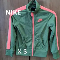NIKE XS ジャージ オリーブグリーン/ピンク