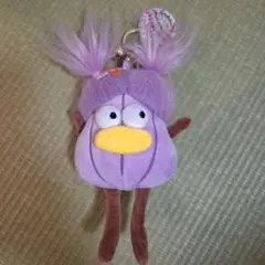 【タグ付】GAL MONSTERS ぬいぐるみキーホルダー 紫