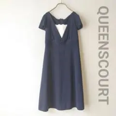 土日限定セール！訳あり美品 QUEENS COURT クイーンズコートワンピース