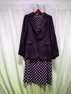 最終価格【新品】【HANAE MORI】スーツ三点セット