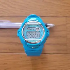 カシオ 腕時計 Baby-G BG-169R ブルー USED