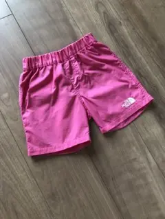 売切名作ノースフェイスTHE NORTH FACEベビーパンツ半ズボンピンク