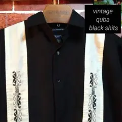 vintage quba black shits