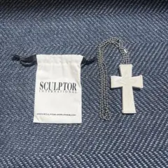 SCULPTOR クロスストラップウォレット　スカルプター　ホワイト