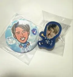 vファーレン長崎　新井一輝　抱っこちゃん　缶バッジ