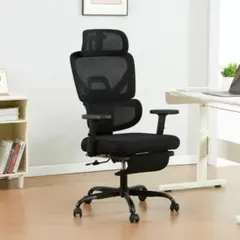 エルゴノミック ブラックメッシュオフィスチェア