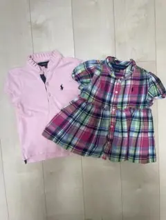 【ラルフローレン】トップス2枚セット 90