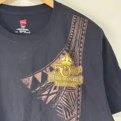 Hanes ヘインズ Tシャツ メリーモナーク 2013 フラ レア 希少