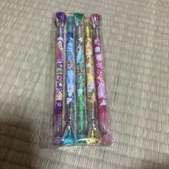 【新品未使用】ディズニープリンセス　ジェルペン　５本セット