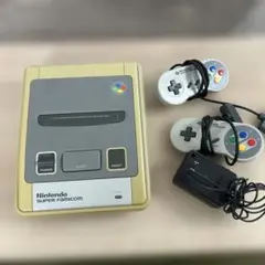 スーパーファミコン 本体 コントローラー2個付き　ジャンク品