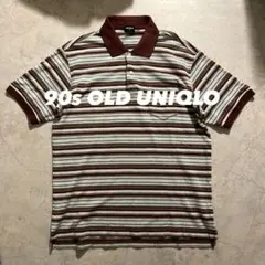 Cityboy 90s OLDUNIQLO レトロマルチボーダーポロシャツ