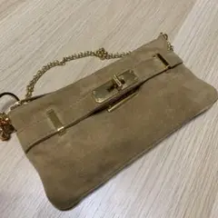 ヌバックチェーンクラッチ★SITA PARANTICAシタパランティカ