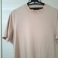 Theory　ベージュ 半袖 Tシャツ 綿100%　S