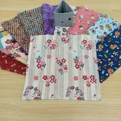 ★A650★ カットクロス/プリント生地/国産/25cm×25cm/10点