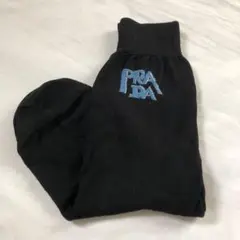 【美品】PRADA ロゴソックス