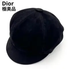 DIOR ディオール　デニム　チュール　キャスケット　ハンチング　帽子　キャップ DIOR ディオール デニム チュール キャスケット ハンチング 帽子
