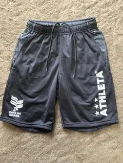 美品　ATHLETA ブラック ショートパンツ　150