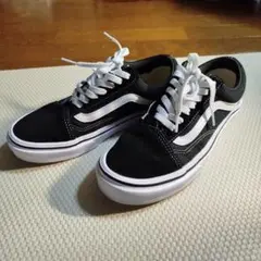 Vans ブラック/ホワイト スニーカー 24.5cm