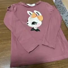 H&M キッズ 長袖カットソー ウサギ