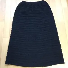 カネコイサオ 総ピコフリルスカート(黒)