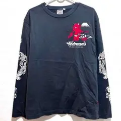 TEDMAN ロンT グレー グラフィック 40サイズ メンズ
