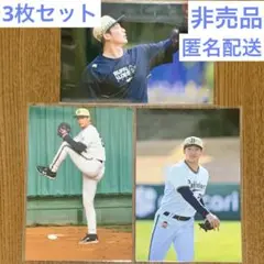山崎颯一郎 オリジナル写真 2025年 オリックス・バファローズ 3種類