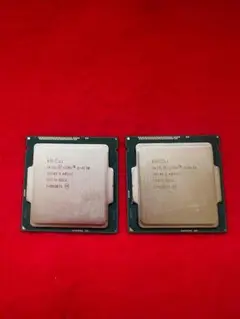動作品　Intel Core i3-4130 CPU 2個セット