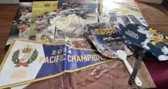 SoftBank Hawks 記念グッズ　クリアファイル　うちわセット