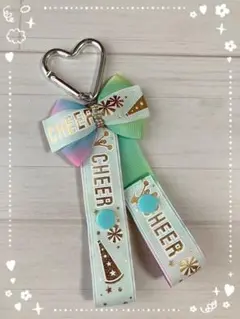 チアポンポンホルダー　ハンドメイド品