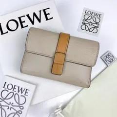 人気カラー✨ ロエベ スモール バーティカルウォレット アナグラム レザー 美品