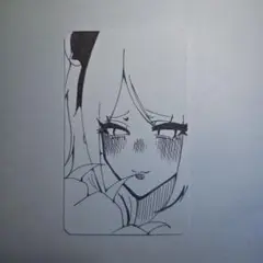 トレカサイズ 手描き イラスト