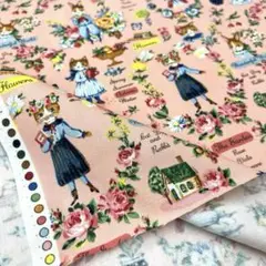 ソバカスキッズ YUWA アニマル柄 花柄 布 生地 はぎれ ハンドメイド