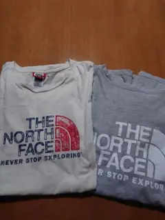 ノースフェイス THE NORTH FACE Tシャツ XL訳あり薄いベージュ