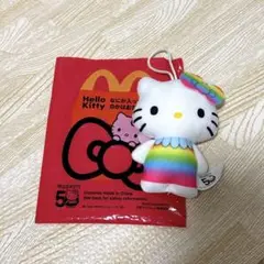 ハッピーセット　ハローキティ　50周年　第1弾　ぬいぐるみ　レインボーフェアリー