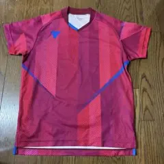 VICTAS Vネック 卓球ウェア XS 赤