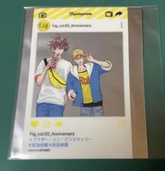 Fig創刊50号記念展＆コラボカフェ　tomomo SNS風クリアカード