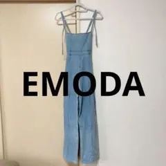 【EMODA エモダ】新品タグ付定価10990円♡ホルターネックサロペット♡